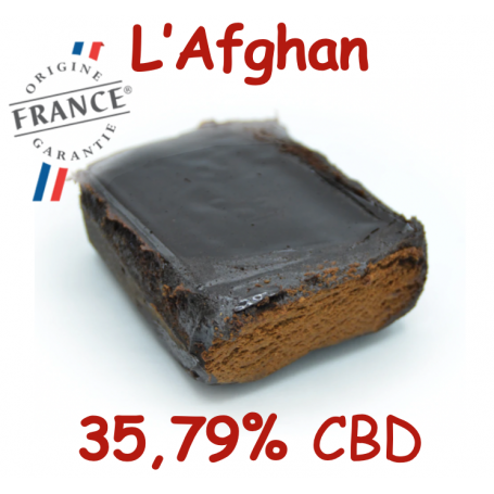 L'AFGHAN - RESINE 35,79% CBD